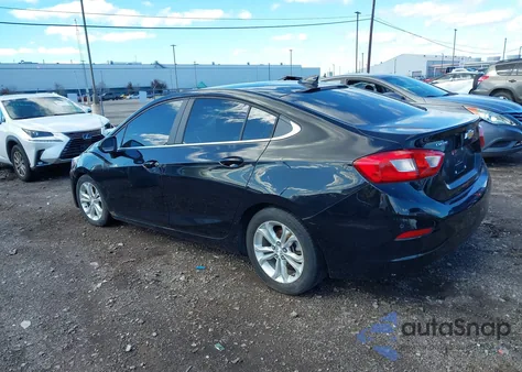2019 Chevrolet Cruze Lt from USA, damaged, VIN 1G1BE5SM8K7130716